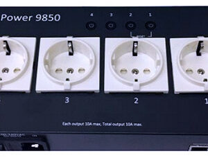 AVIOSYS IP POWER 9850 -etäohjattava verkkolaite neljällä sukopistorasialla