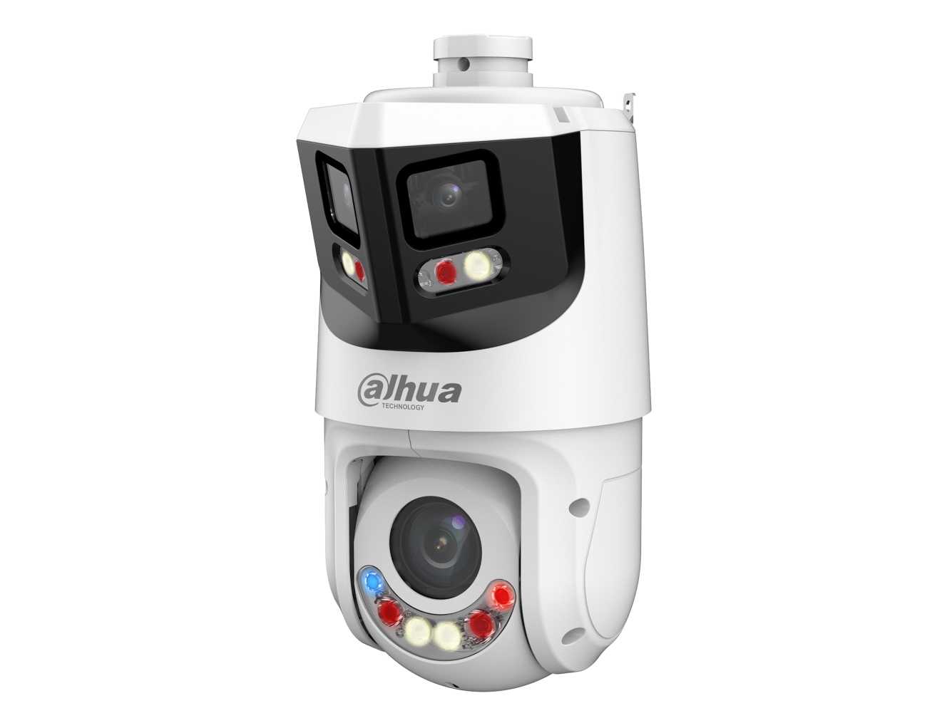 Dahua Technology WizSense SDT4E425-8P-GB-APV1, IP-turvakamera, Sisätila ja ulkotila, Langallinen, Esiasetettu kohta, Katto/seinä, Valkoinen