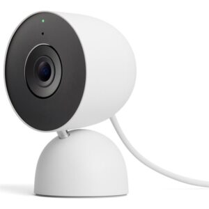 Google Nest Cam - 3rd Gen - verkkoturvakamera - sisätiloissa - väri (päivä/yö) - 3,7 MP - 2560 x 1440 - 2K - ääni - WiFi - H.264, H.265