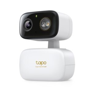 TP-Link TAPO C236, IP-turvakamera, Sisätila ja ulkotila, Langaton, Amazon Alexa & Google Assistant, Katto/seinä/työpöytä, Valkoinen