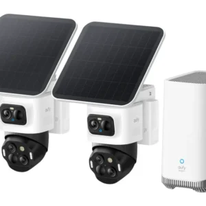 Anker Eufy Camera S4 2-Camera Kit - Ulkoturvakamerajärjestelmä, Musta, Valkoinen