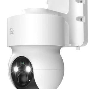 DELTACO Smart Home SH-IPC11-4G - akkukäyttöinen 4G-ulkovalvontakamera, valkoinen